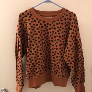 Madewell Leipard Sweatshirt
